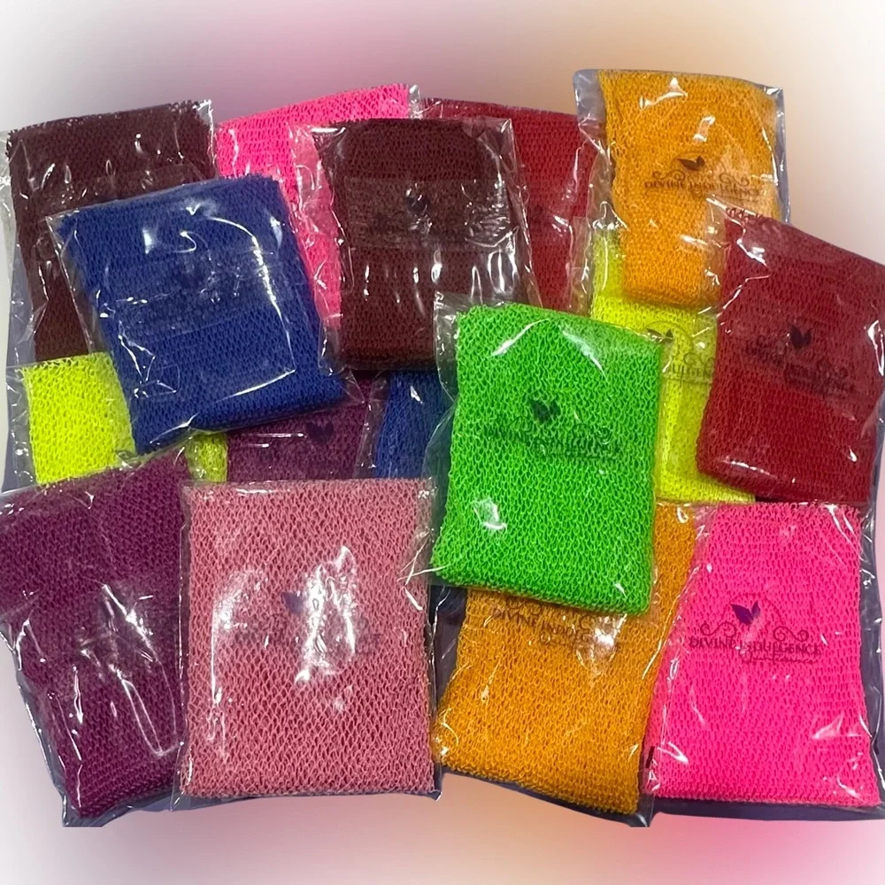 African Exfoliating Net Sponge - Made In Ghana, West Africa.
